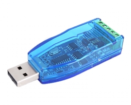 Industrial USB to RS485 Converter Communication Module TVS Transient Protection