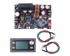 DC Buck Converter 1200W DC-DC Step Down Power Supply Module 6V-70V to 0-60V 0-20A CVCC Adjustable Voltage Transformer LCD Display Fan
